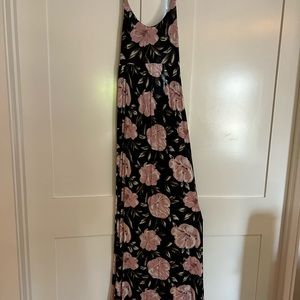 Lascana floral printed maxi dress size M